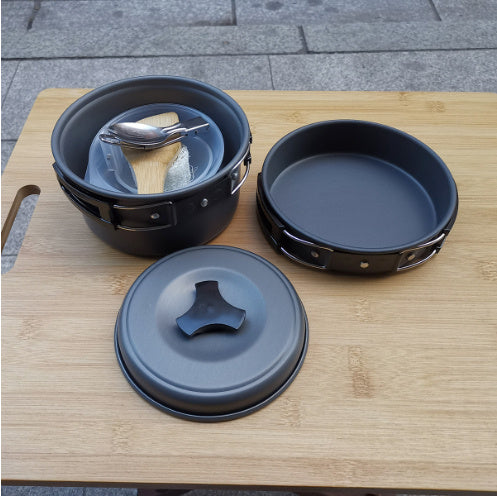 Outdoor cookware cookware set