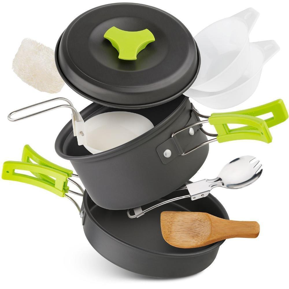 Outdoor cookware cookware set