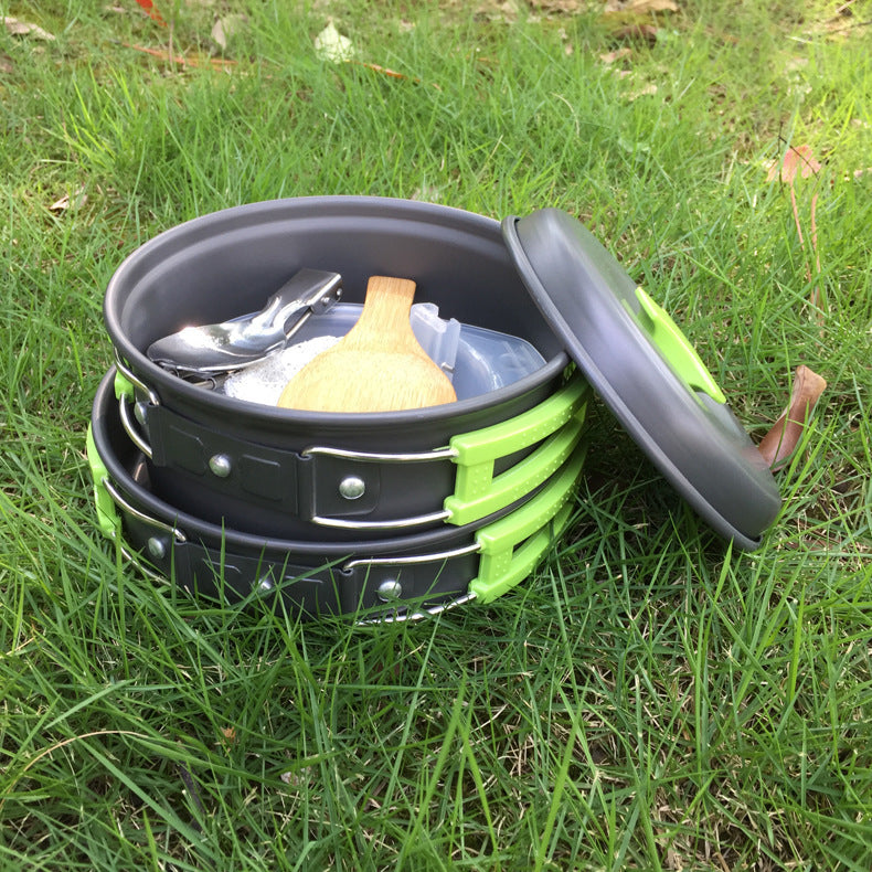 Outdoor cookware cookware set