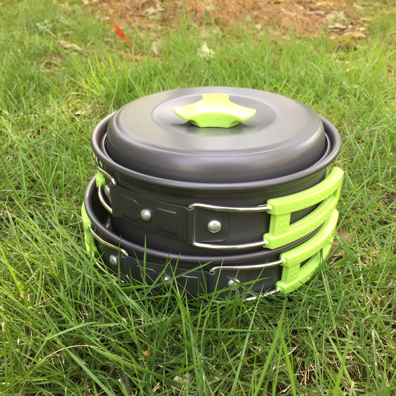 Outdoor cookware cookware set