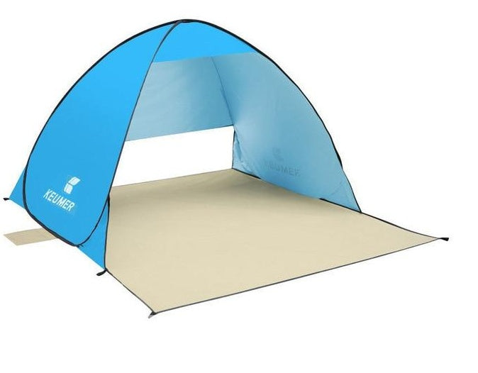 Beach tent UV protection