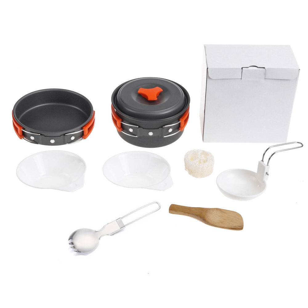 Outdoor cookware cookware set