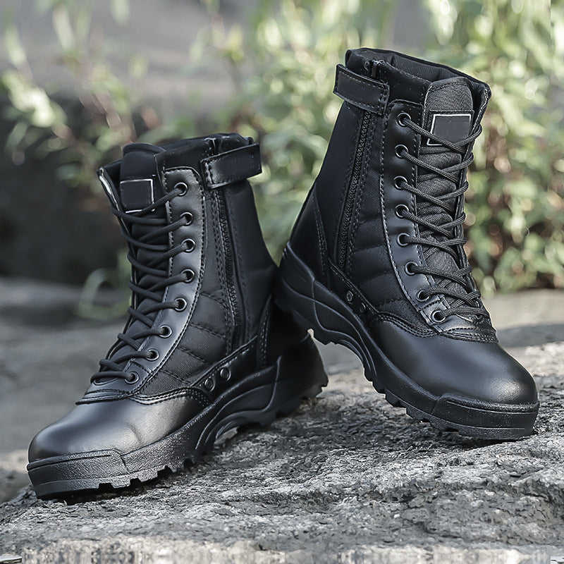 Desert combat boots hiking shoes