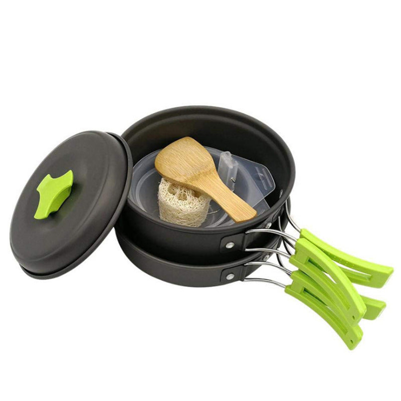 Outdoor cookware cookware set