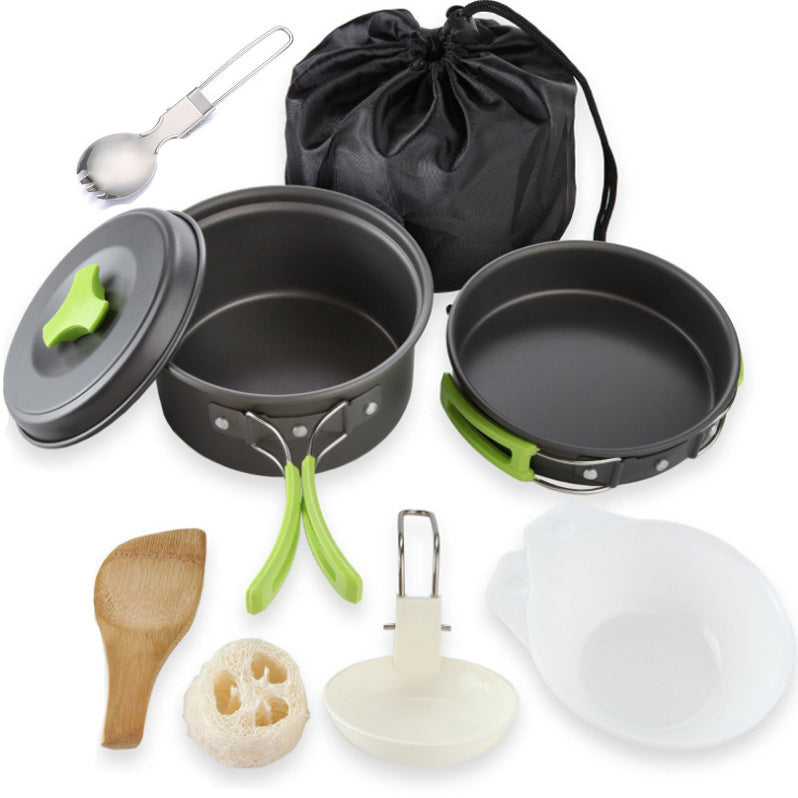 Outdoor cookware cookware set
