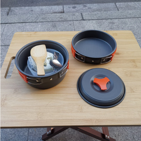 Outdoor cookware cookware set