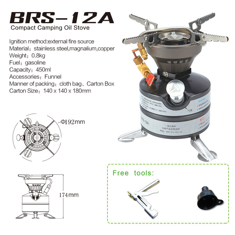 Field Oil Stove Camping Cookware