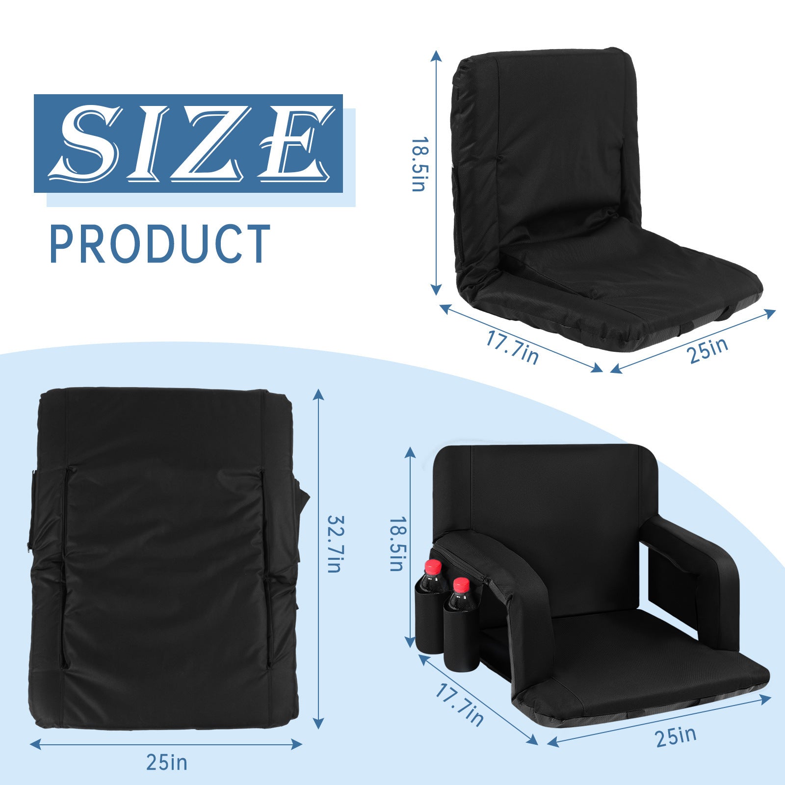Camping Back Cushion Foldable